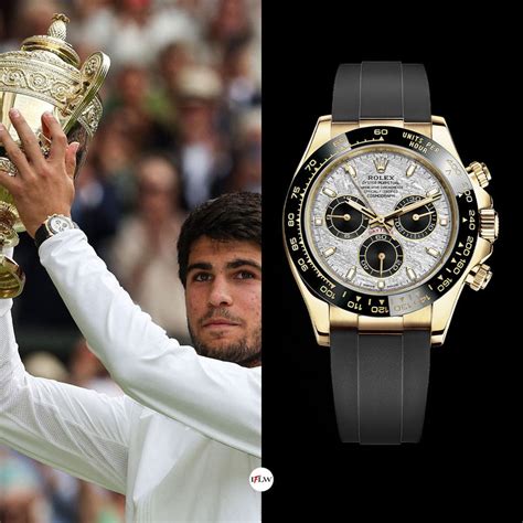 rolex watch carlos alcaraz|carlos alcaraz watch sponsor.